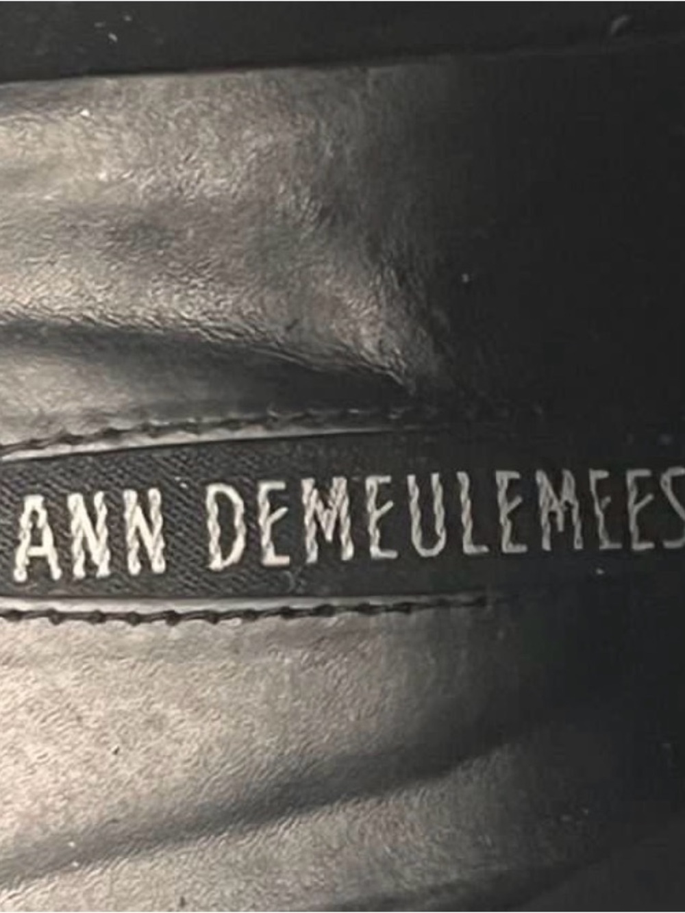 ann demeulemeester backlace boots - Picture 3 of 4